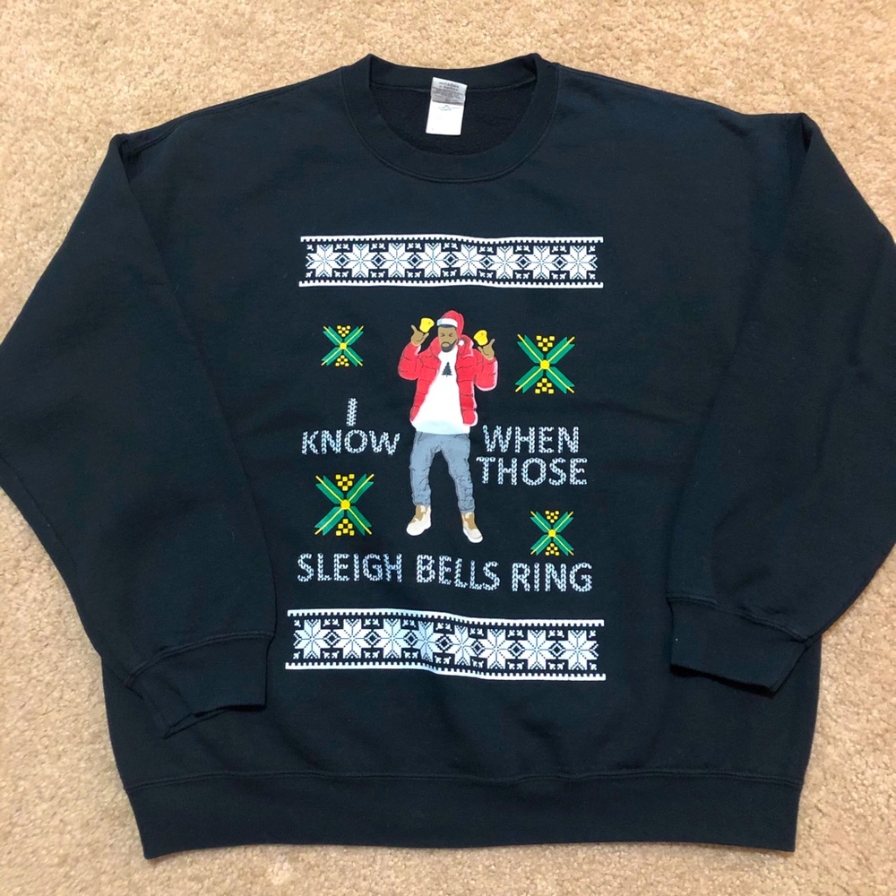 Drake Christmas sweater